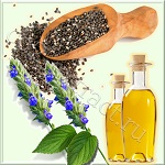 Чиа семян масло холодного прессования нерафинированное (Chia Seed Oil) - источник линоленовой кислоты (64%), Великобритания